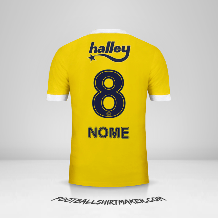 Maglia Fenerbahce SK 2017/18 Seconda -  nome - 8