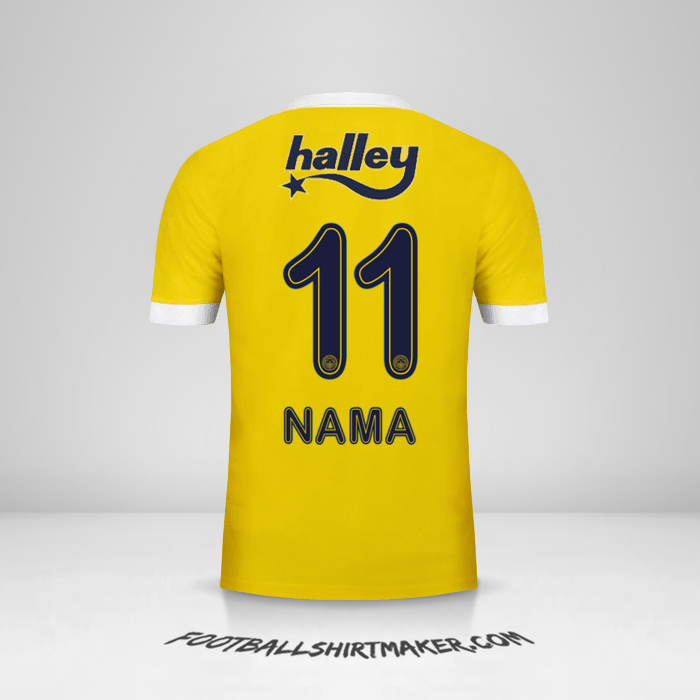 Jersey Fenerbahce SK 2017/18 Alternatif -  nama - 11