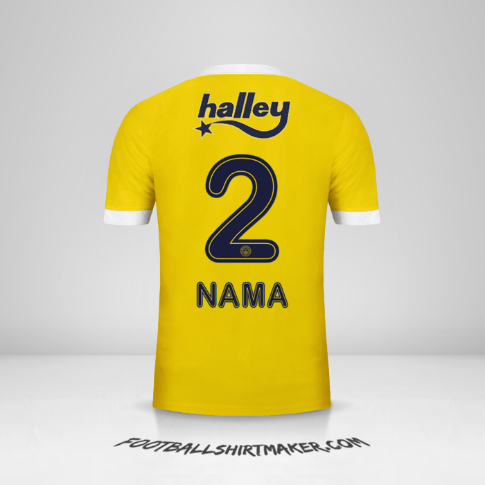 Jersey Fenerbahce SK 2017/18 Alternatif -  nama - 2