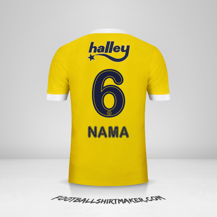 Jersey Fenerbahce SK 2017/18 Alternatif -  nama - 6