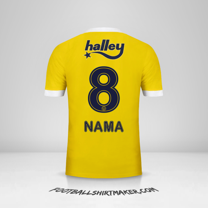 Jersey Fenerbahce SK 2017/18 Alternatif -  nama - 8