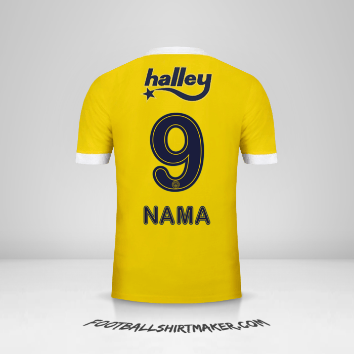 Jersey Fenerbahce SK 2017/18 Alternatif -  nama - 9