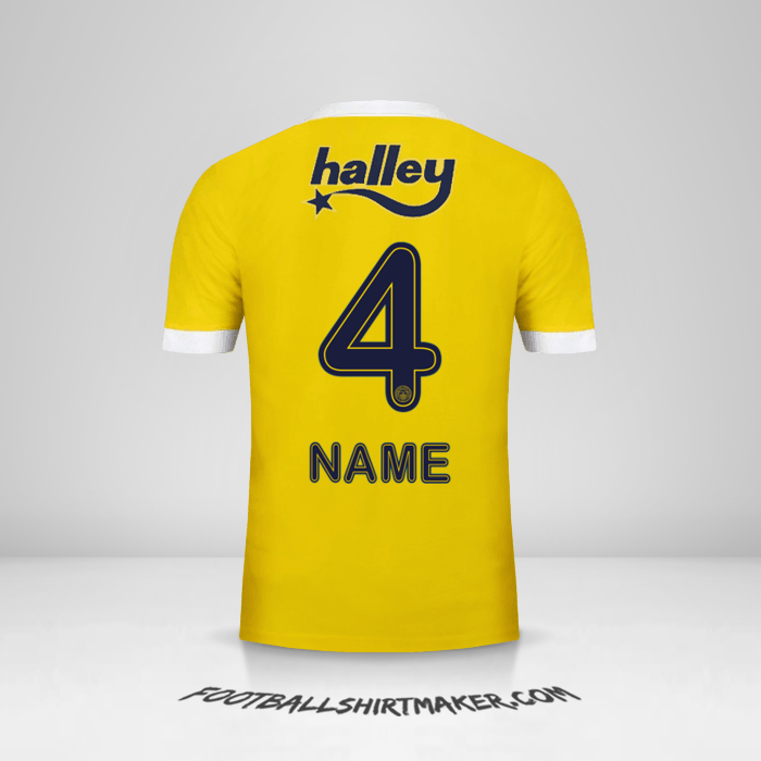 Jersey Fenerbahce SK 2017/18 Away -  name - 4
