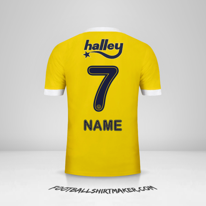 Shirt Fenerbahce SK 2017/18 Away -  name - 7