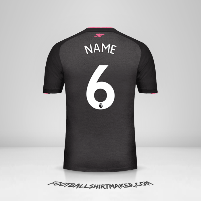 Jersey Arsenal 2017/18 Third -  name - 6