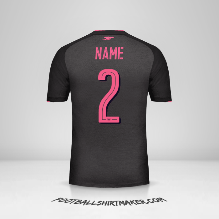 Shirt Arsenal Cup 2017/18 Third -  name - 2