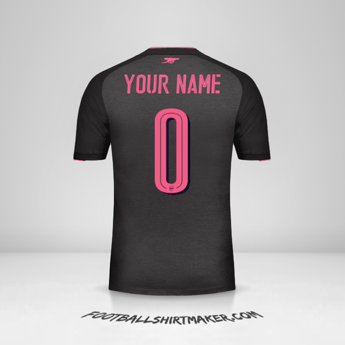 Jersey Arsenal Cup 2017/18 III -  your name - 0