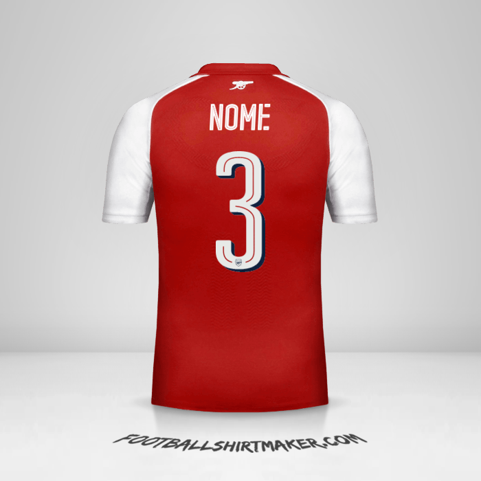 Maglia Arsenal Cup 2017/18 -  nome - 3