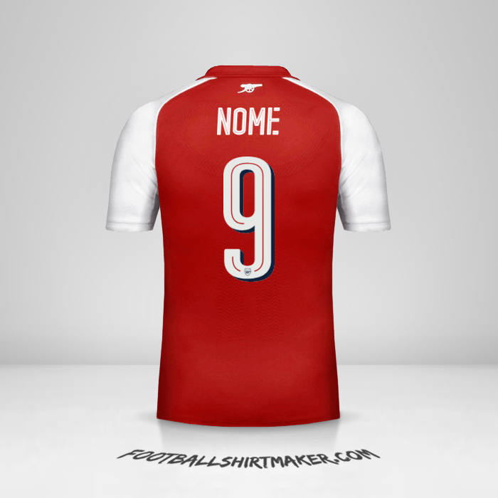 Maglia Arsenal Cup 2017/18 -  nome - 9