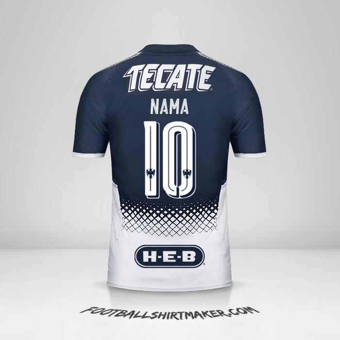 Jersey Monterrey 2017/18 -  nama - 10