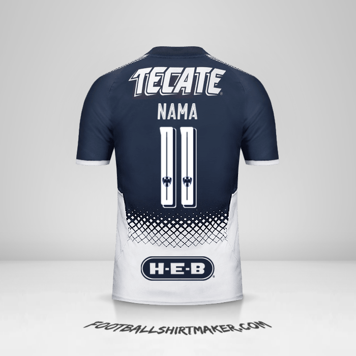 Jersey Monterrey 2017/18 -  nama - 11