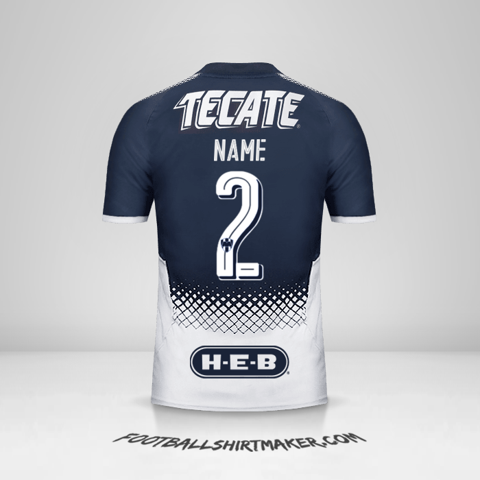 Trikot Monterrey 2017/18 -  name - 2