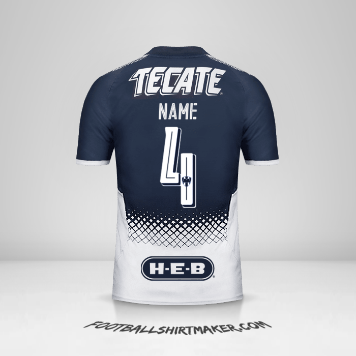 Shirt Monterrey 2017/18 -  name - 4