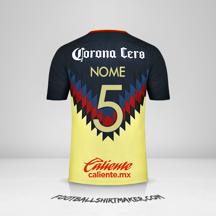 Maglia Club America 2017/18 -  nome - 5