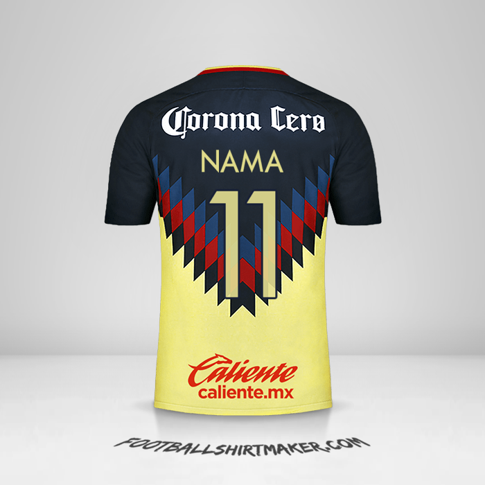 Jersey Club America 2017/18 -  nama - 11