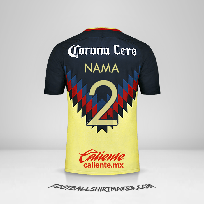 Jersey Club America 2017/18 -  nama - 2