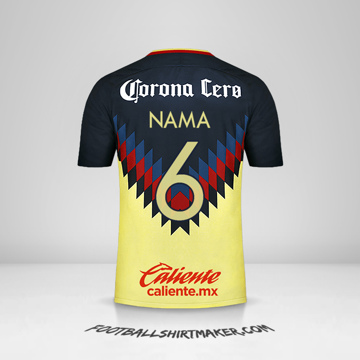 Jersey Club America 2017/18 -  nama - 6