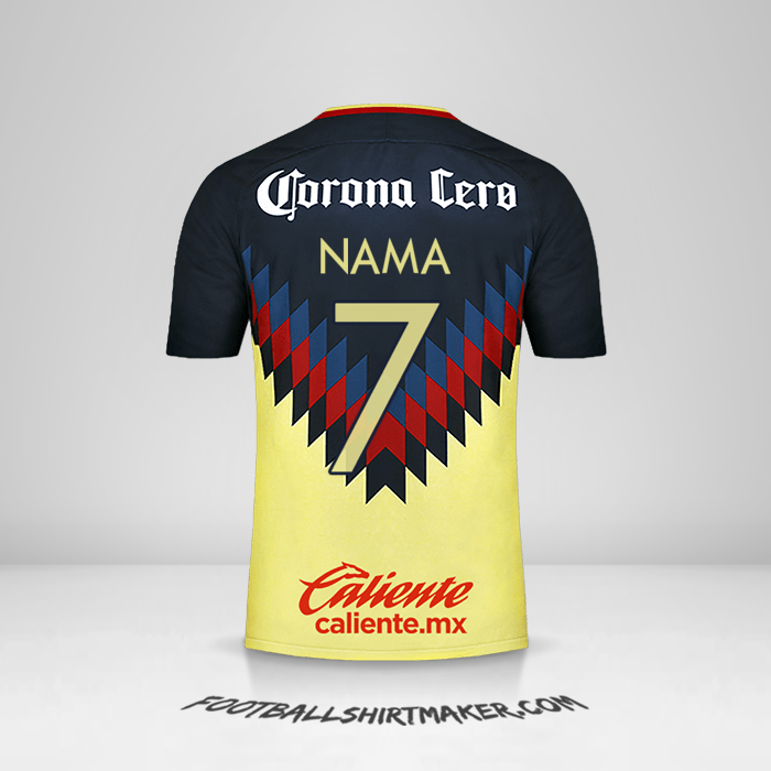Jersey Club America 2017/18 -  nama - 7