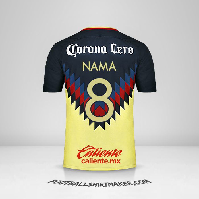 Jersey Club America 2017/18 -  nama - 8