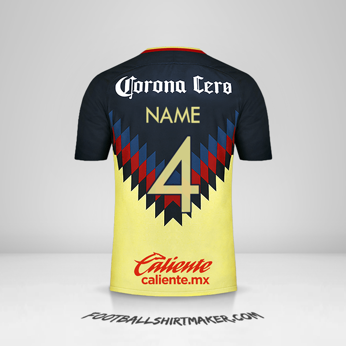 Jersey Club America 2017/18 -  name - 4