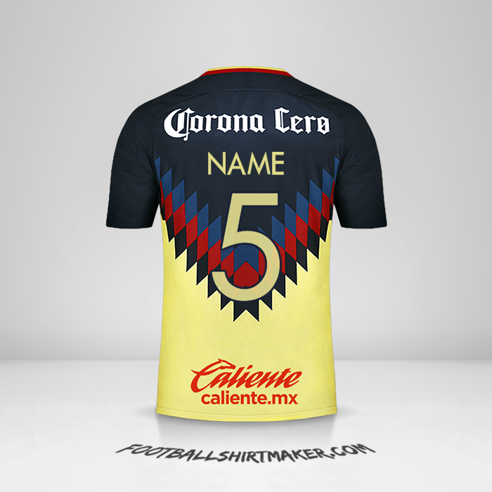 Jersey Club America 2017/18 -  name - 5