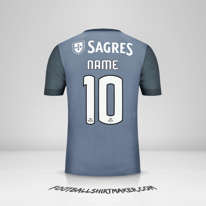 Trikot SL Benfica 2017/18 Auswärts -  name - 10