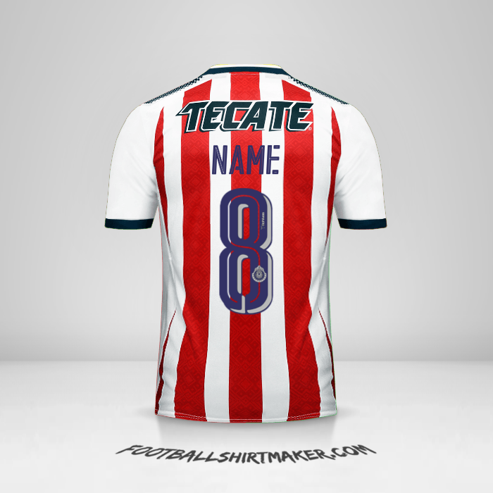 Shirt Guadalajara 2017/18 -  name - 8