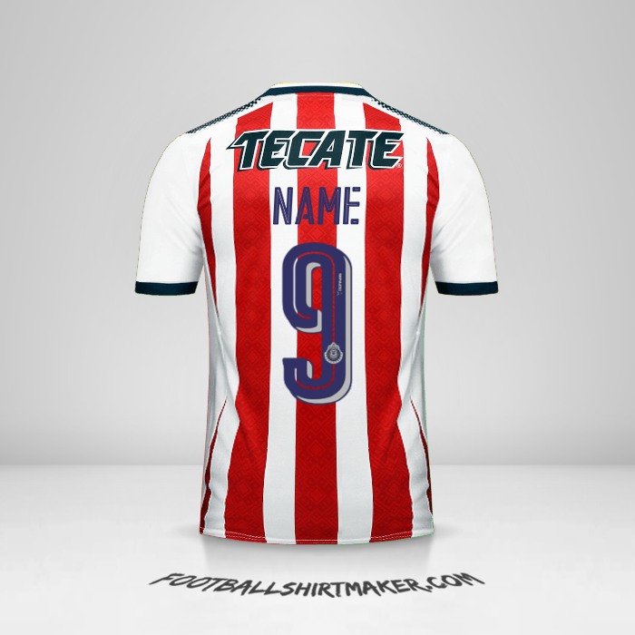 Shirt Guadalajara 2017/18 -  name - 9