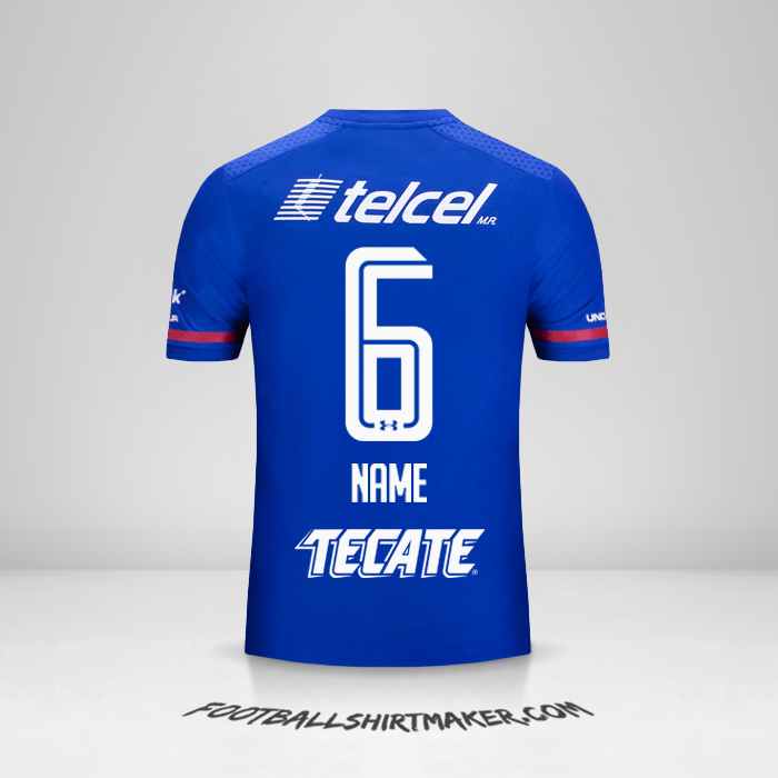 Trikot Cruz Azul 2017/18 -  name - 6