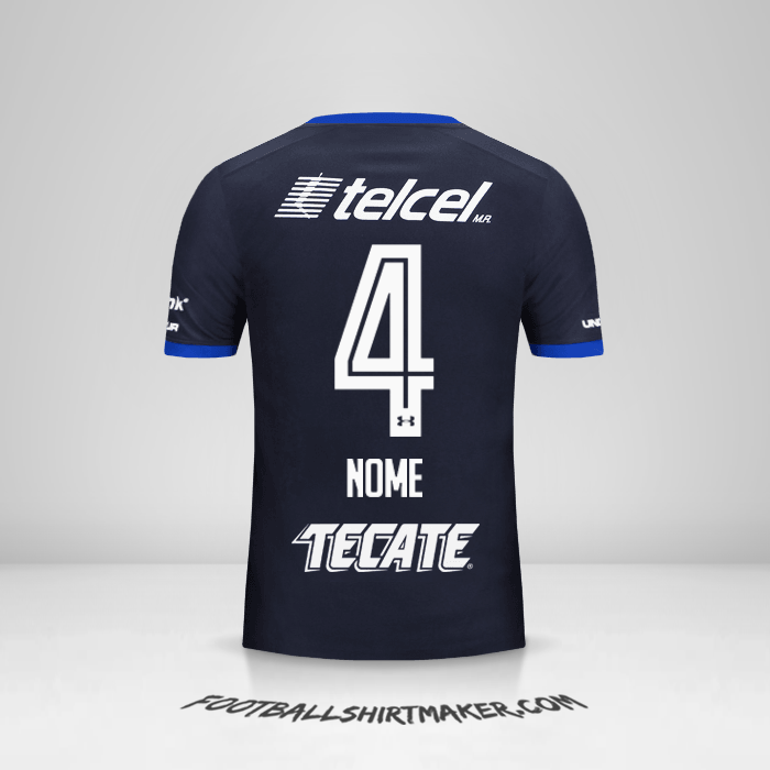 Camisa Cruz Azul 2017/18 Terceira -  nome - 4