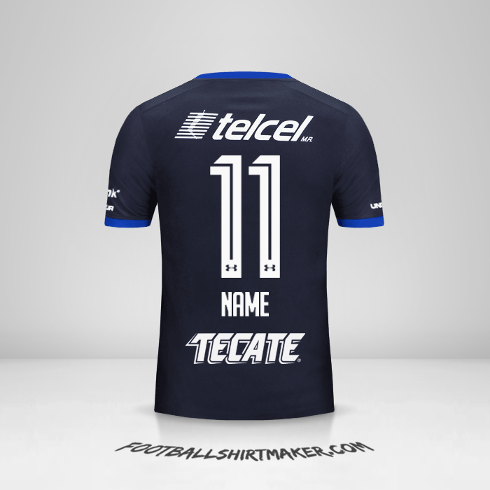 Shirt Cruz Azul 2017/18 Third -  name - 11