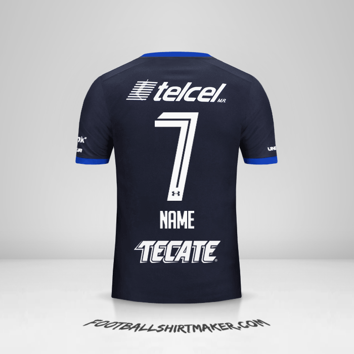 Shirt Cruz Azul 2017/18 Third -  name - 7