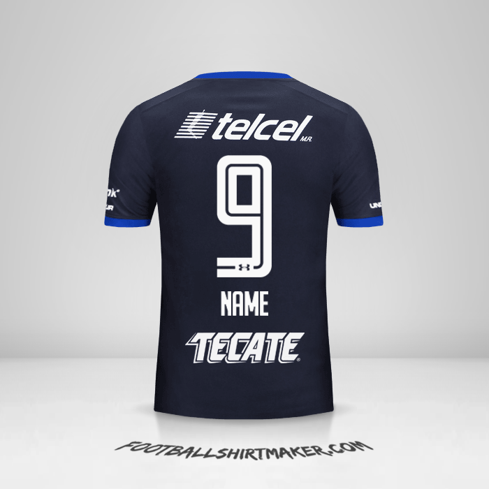 Shirt Cruz Azul 2017/18 Third -  name - 9