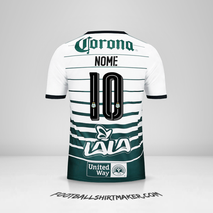 Maglia Santos Laguna 2017/18 -  nome - 10