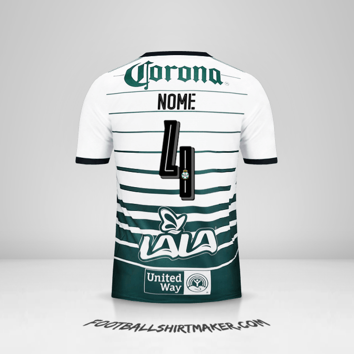 Camisa Santos Laguna 2017/18 -  nome - 4