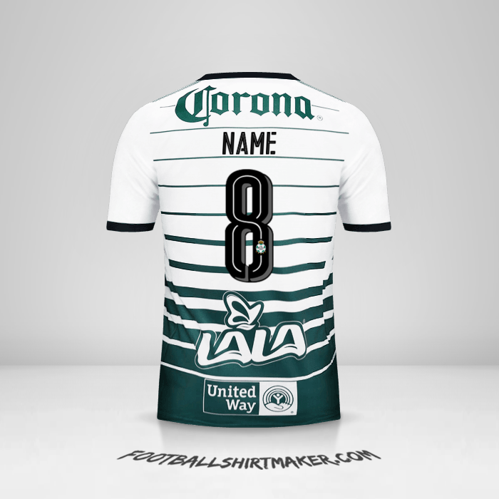 Shirt Santos Laguna 2017/18 -  name - 8