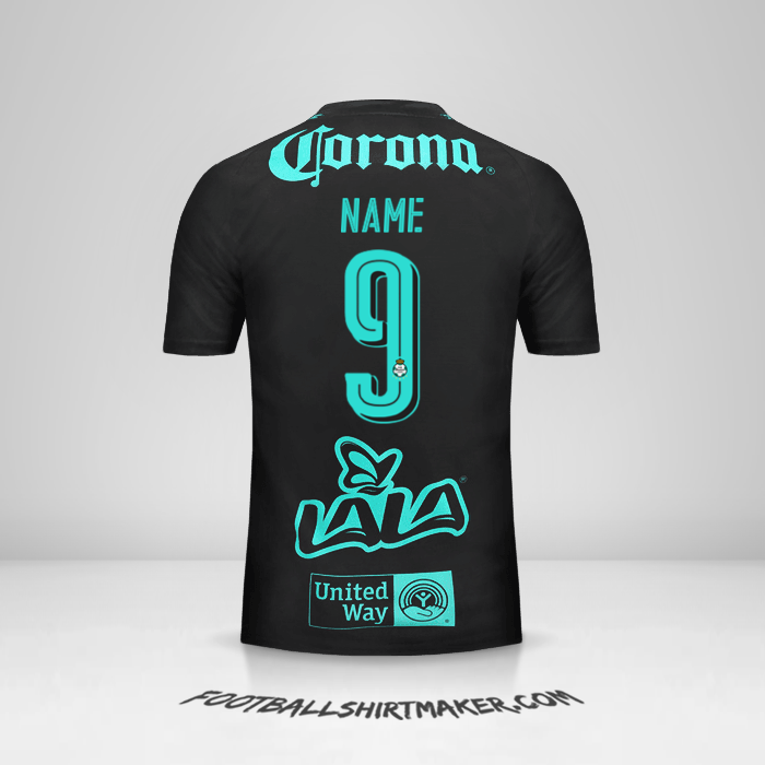 Trikot Santos Laguna 2017/18 Auswärts -  name - 9