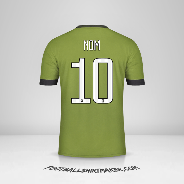 Maillot Juventus FC 2017/18 Troisième -  nom - 10