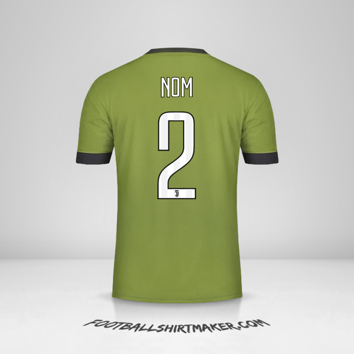 Maillot Juventus FC 2017/18 Troisième -  nom - 2