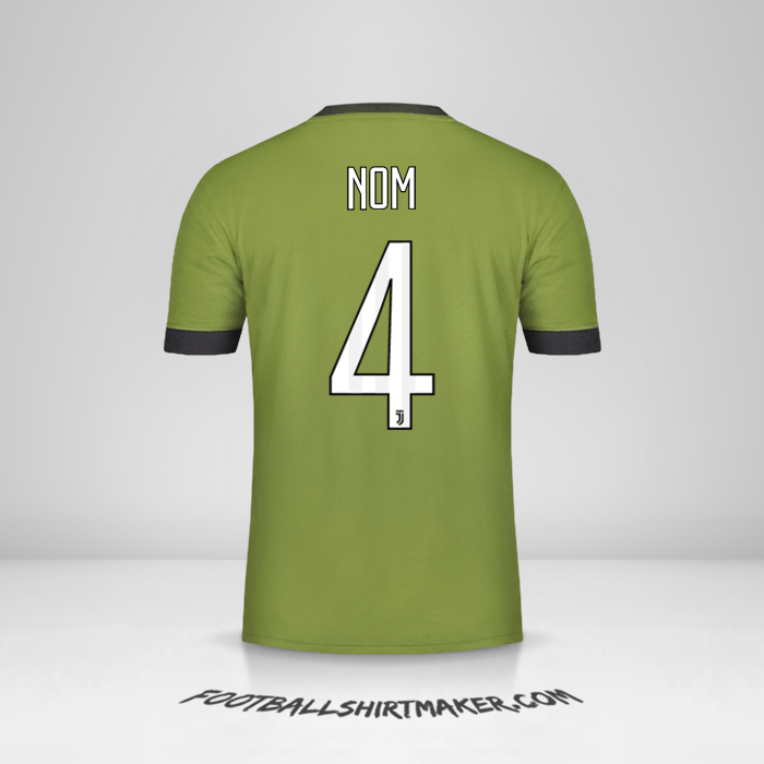 Maillot Juventus FC 2017/18 Troisième -  nom - 4