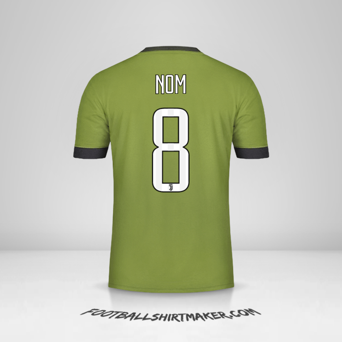 Maillot Juventus FC 2017/18 Troisième -  nom - 8