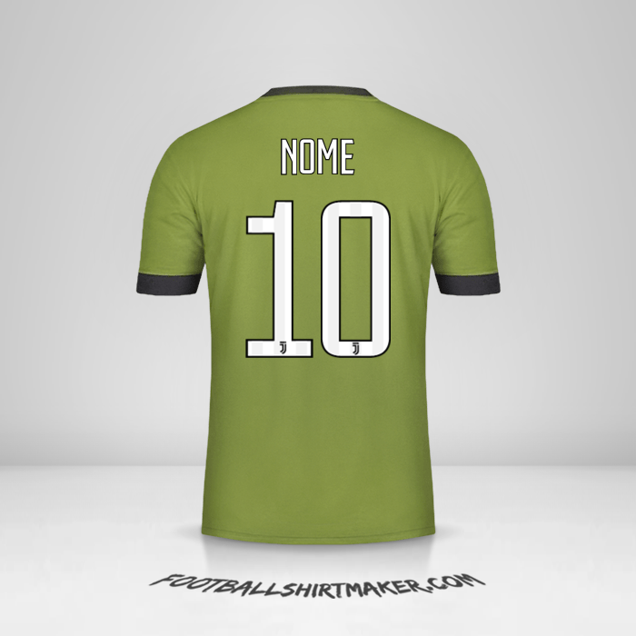 Camisola Juventus FC 2017/18 Terceira -  nome - 10
