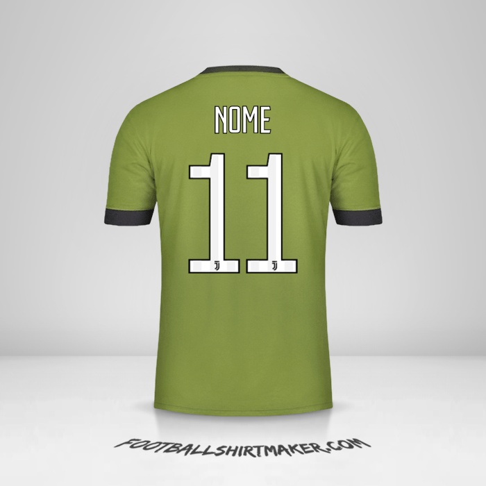 Camisola Juventus FC 2017/18 Terceira -  nome - 11