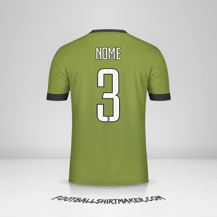 Maglia Juventus FC 2017/18 Terza -  nome - 3