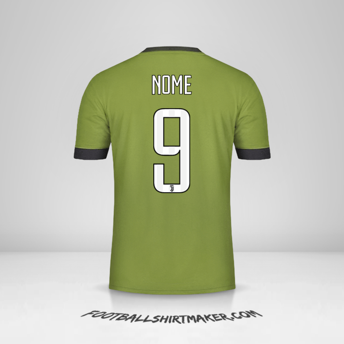 Camisola Juventus FC 2017/18 Terceira -  nome - 9