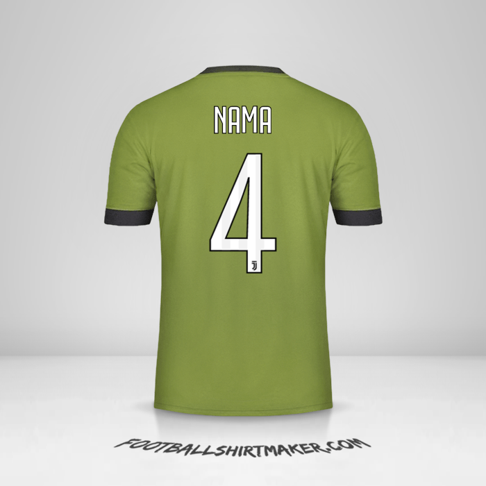 Jersey Juventus FC 2017/18 Ketiga -  nama - 4