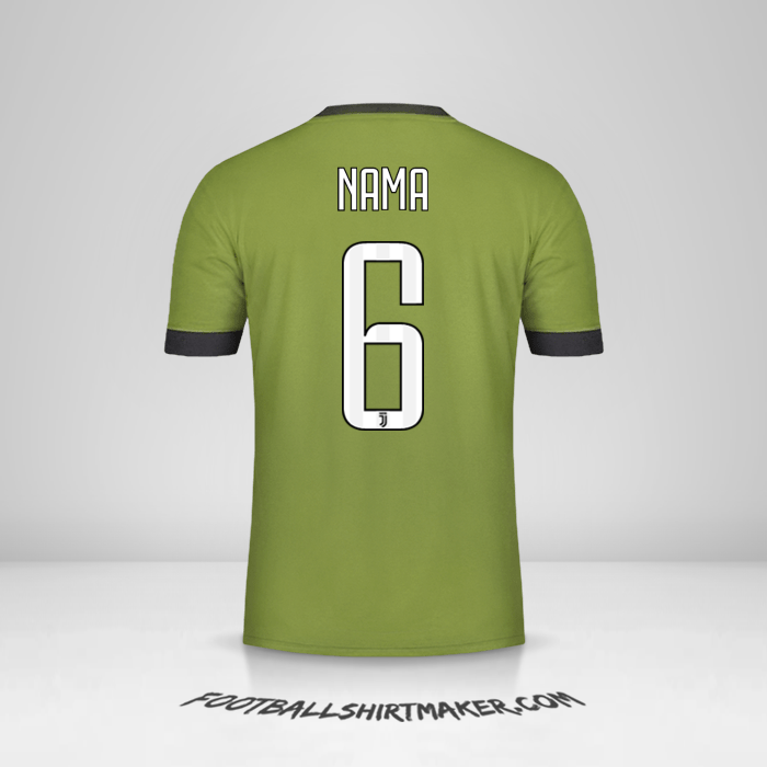 Jersey Juventus FC 2017/18 Ketiga -  nama - 6