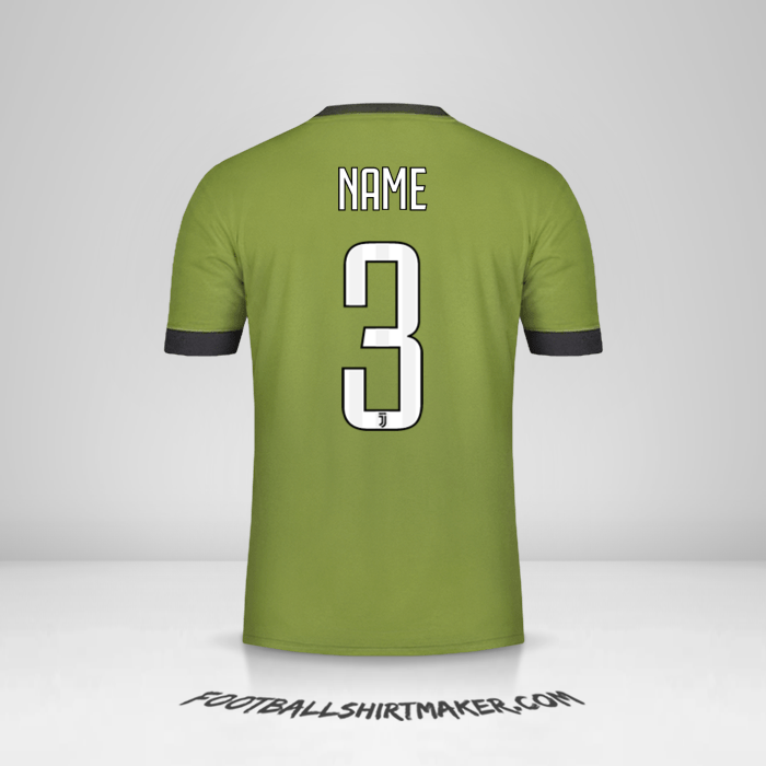 Shirt Juventus FC 2017/18 Third -  name - 3