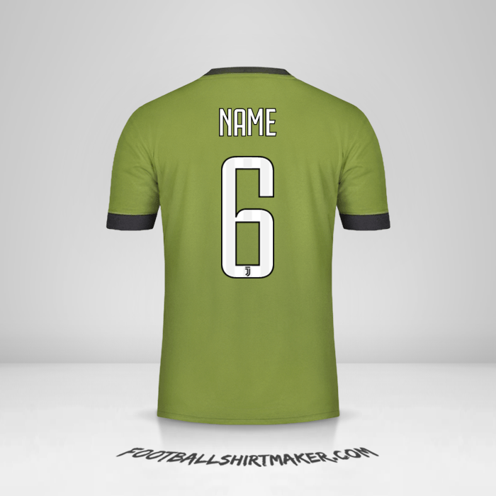 Shirt Juventus FC 2017/18 Third -  name - 6