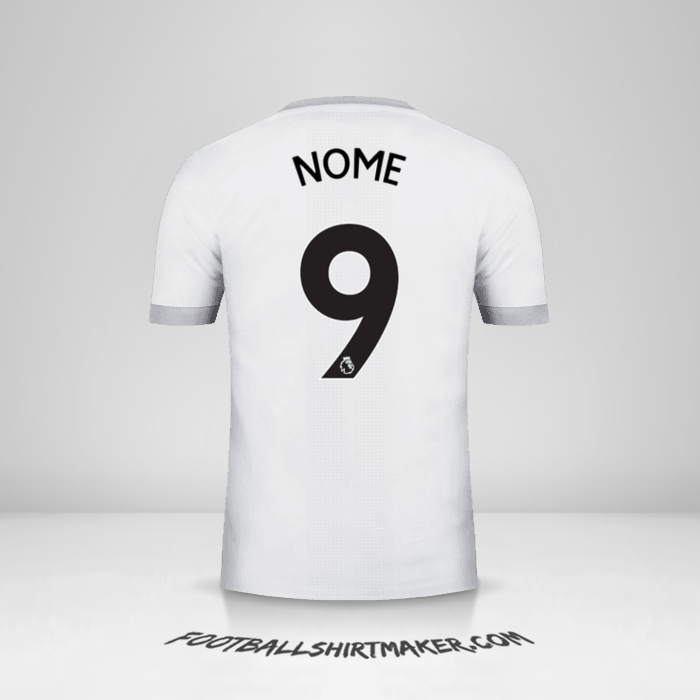 Maglia Manchester United 2017/18 Terza -  nome - 9